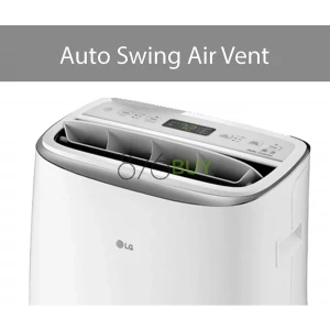 LG 10000 BTU (14000 BTU ASHRAE) Dual Inverter Portable Air Conditioner with Smartphone control, Rooms up to 500 Sq. ft,