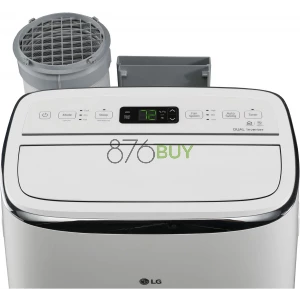 LG 10000 BTU (14000 BTU ASHRAE) Dual Inverter Portable Air Conditioner with Smartphone control, Rooms up to 500 Sq. ft,