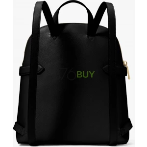 Kate Spade New York Staci Dome Leather Medium Backpack Black