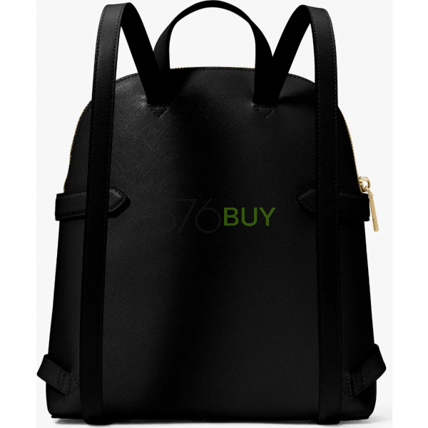 Kate Spade New York Staci Dome Leather Medium Backpack Black - Image 4
