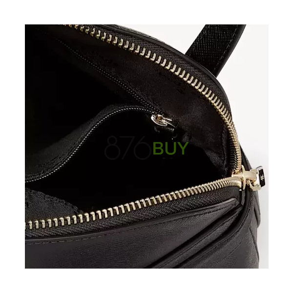 Kate Spade New York Staci Dome Leather Medium Backpack Black - Image 2