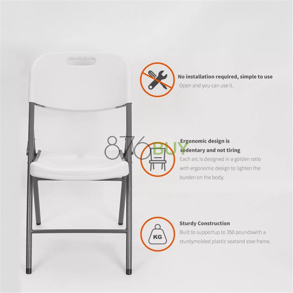 Fancial Chair - White - Image 5