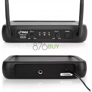Pyle Dual Channel Wireless Microphone System