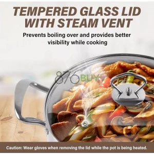 Doral Amsterdam Stainless Steel 6-Piece Cookware Set