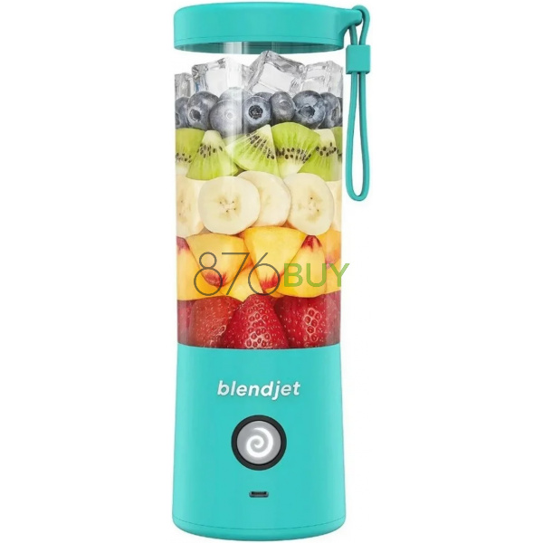BlendJet Battery Powered Portable Blender, Black & Green (2 Count) - Image 2