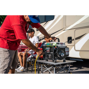 Pulsar 1200 Peak Watt, 900 Running Watt Portable 2-Cycle Gas Powered Generator