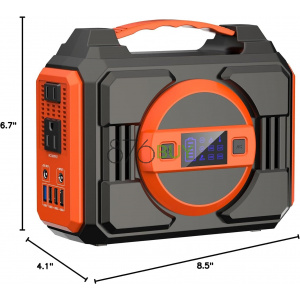 Portable Power Station Bank 300W Rated(600W Peak)