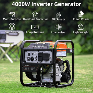 Oxseryn Gas Powered 4000 Watts Inverter Generator
