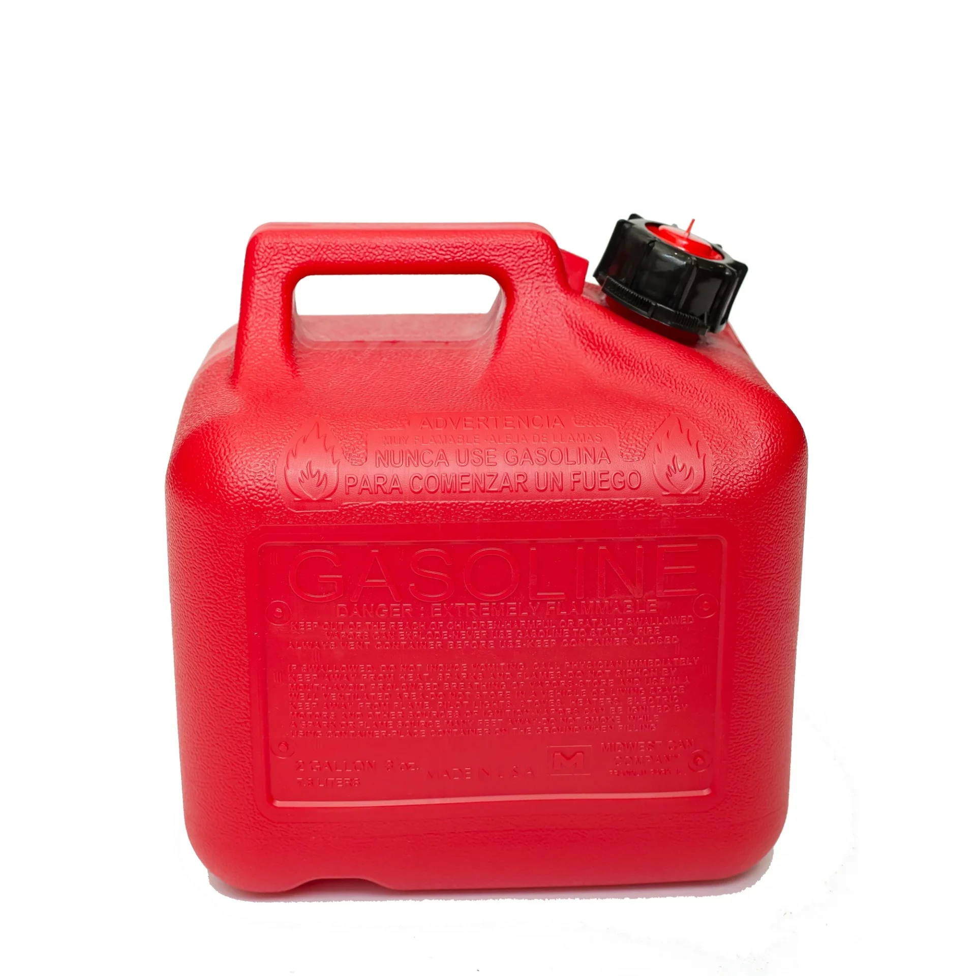 Midwest Can Auto Shut Off Gasoline Can, 2.6 Gallon Capacity, Red - Image 4