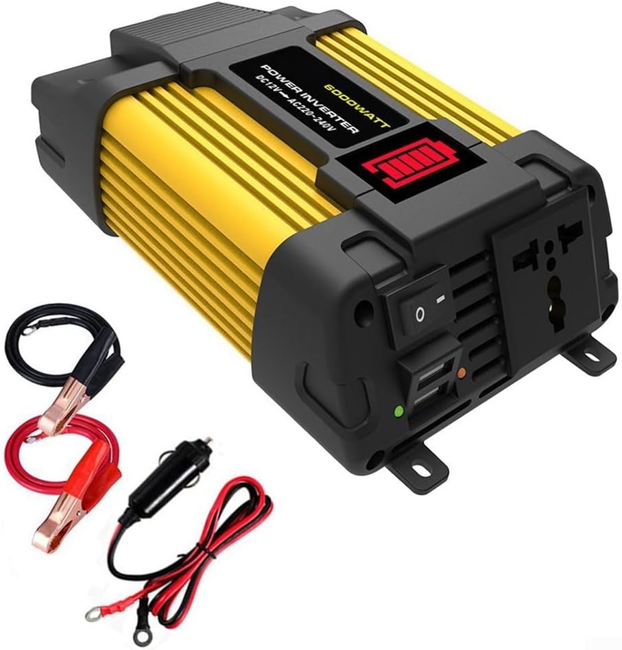 Cloudpower 6000W Car Power Inverter Dual