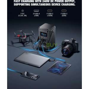 GRECELL 240W Portable Power Station