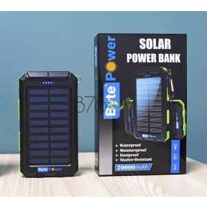 BytePower 20000mAh Solar Charger Power Bank