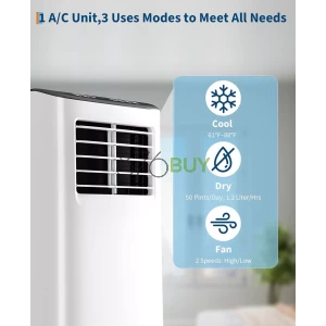 GarveeTech Portable Air Conditioner 8,000 BTU