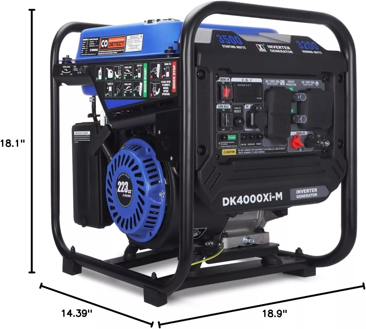 DD DINKING 4000W Inverter Generator - Image 9