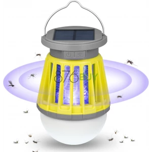 BANPESTT Solar Bug Zapper Portable Mosquito Zapper, 2-in-1 Cordless & Rechargeable