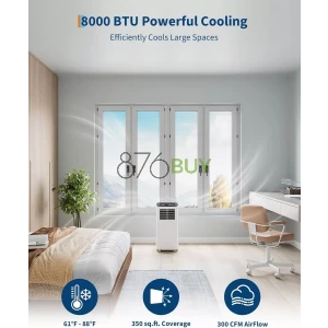 GarveeTech Portable Air Conditioner 8,000 BTU