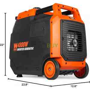 WEN Quiet and Lightweight 4800-Watt RV-Ready Portable Inverter Generator with Fuel Shut Off