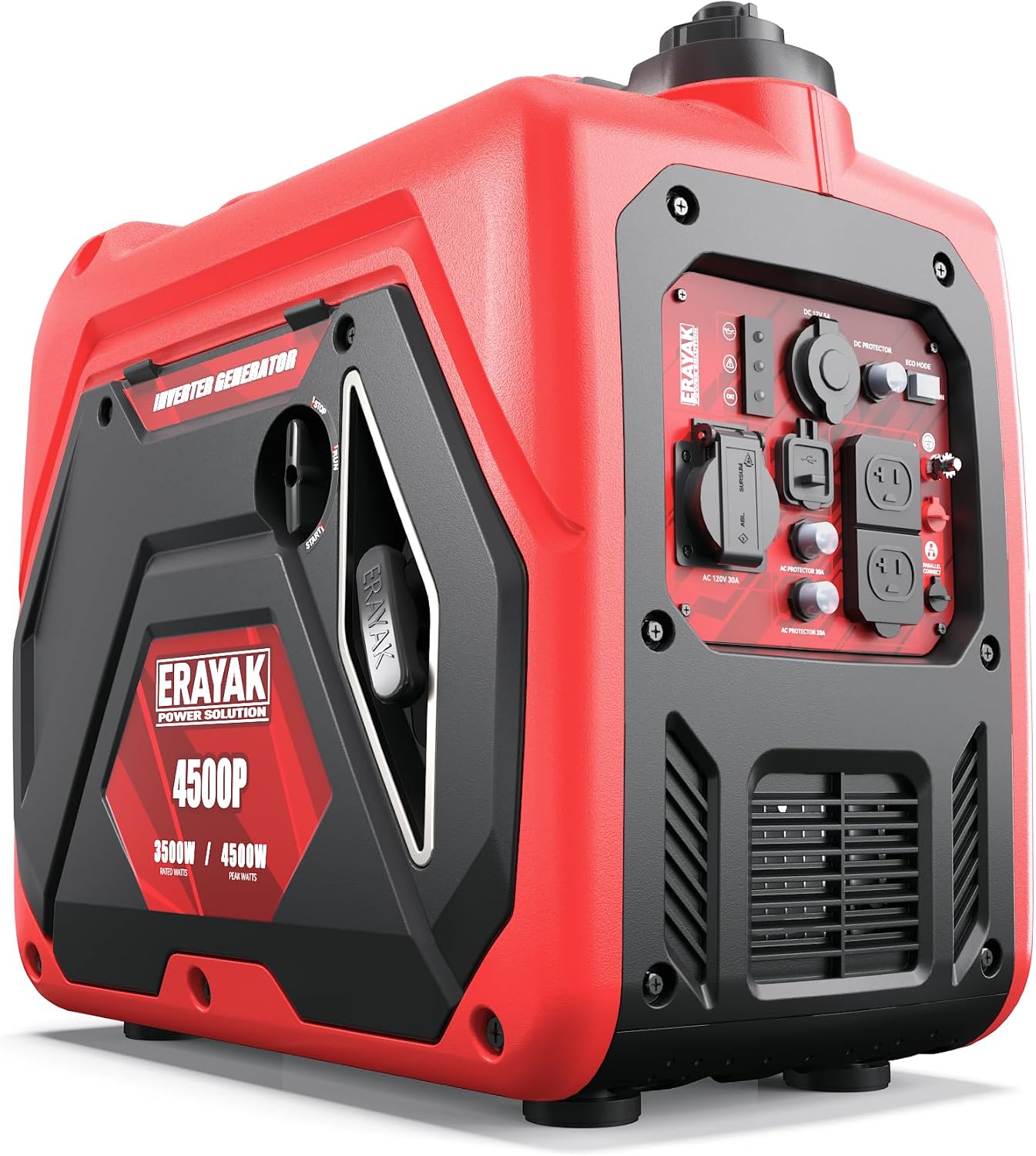 ERAYAK 4500W Super Quiet Portable Inverter Generator