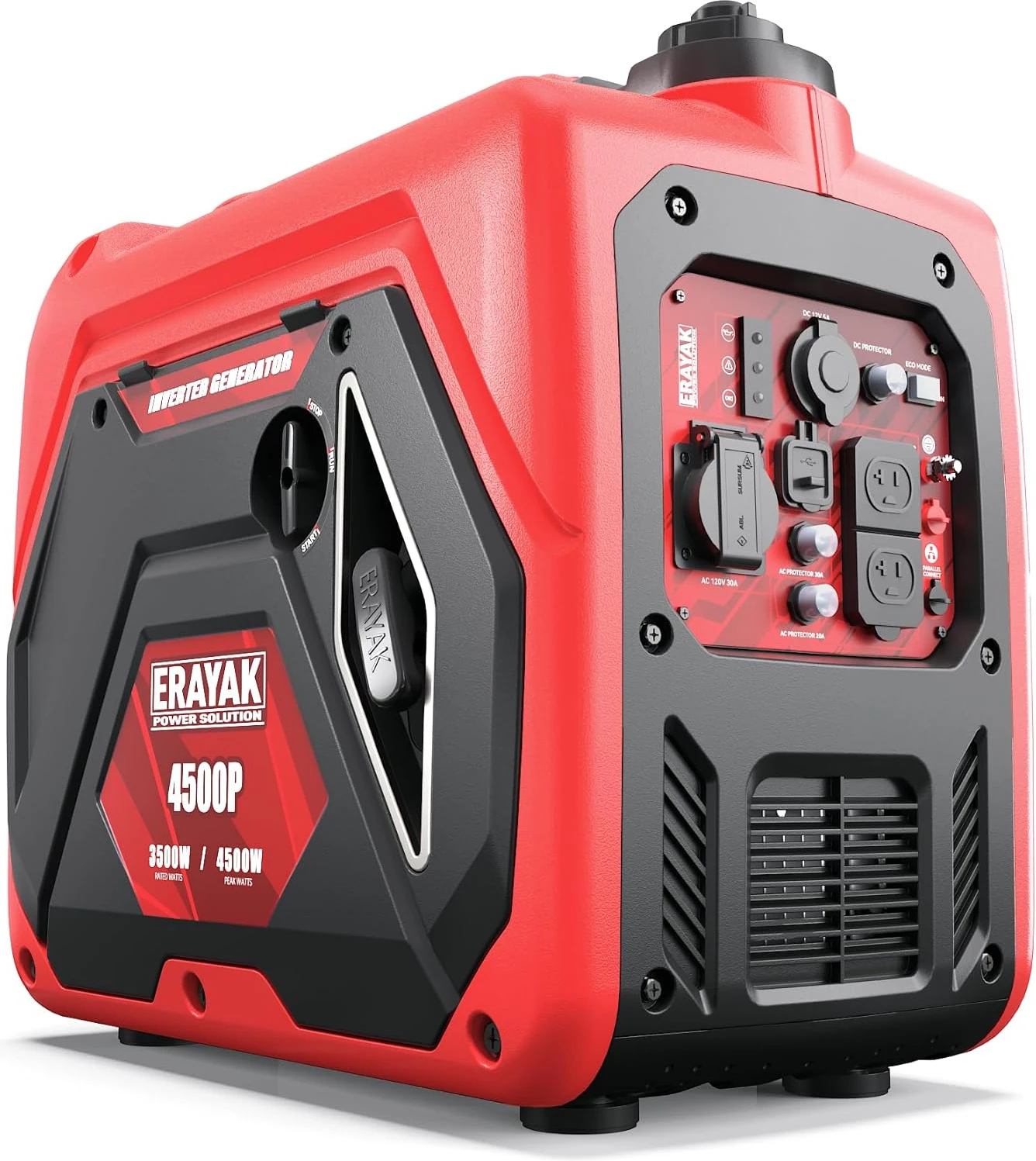 ERAYAK 4500W Super Quiet Portable Inverter Generator