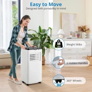 KOKEBREN 10,000 BTU Portable Air Conditioner