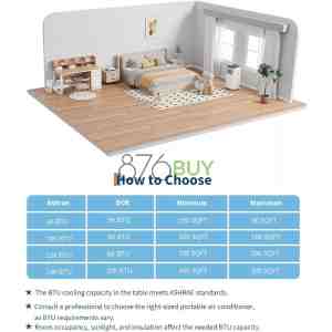 GarveeTech Portable Air Conditioner 8,000 BTU