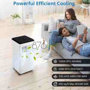 KOKEBREN 10,000 BTU Portable Air Conditioner