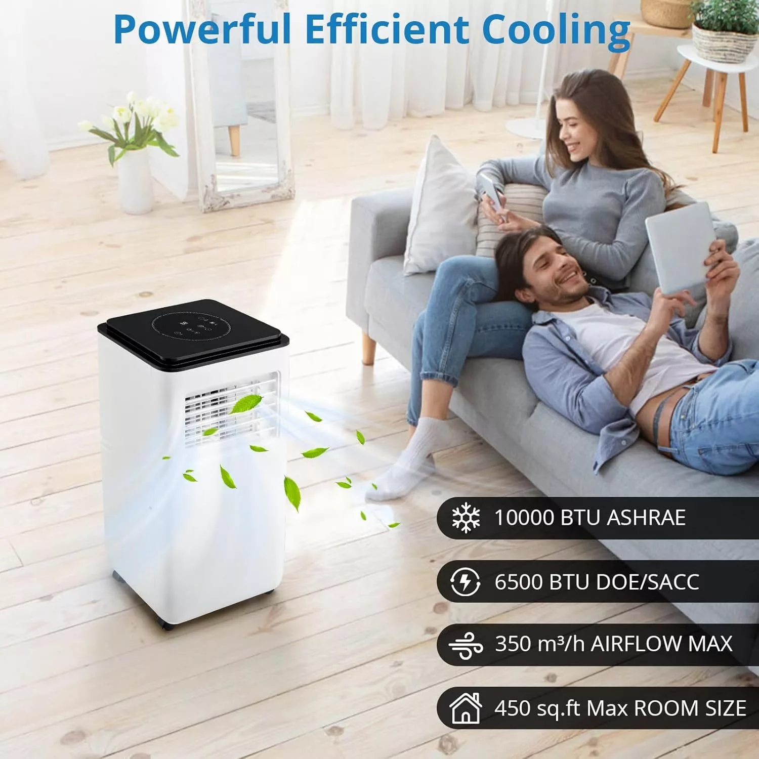 KOKEBREN 10,000 BTU Portable Air Conditioner - Image 7