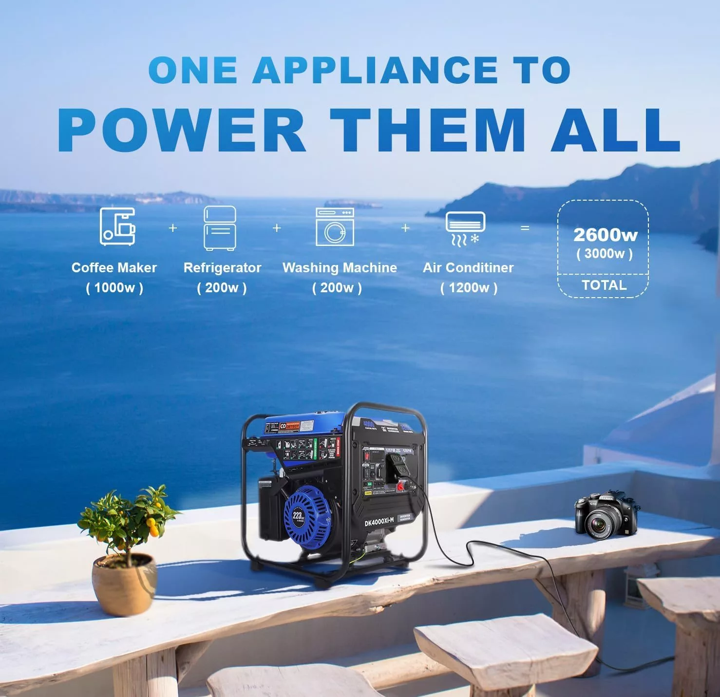 DD DINKING 4000W Inverter Generator - Image 8