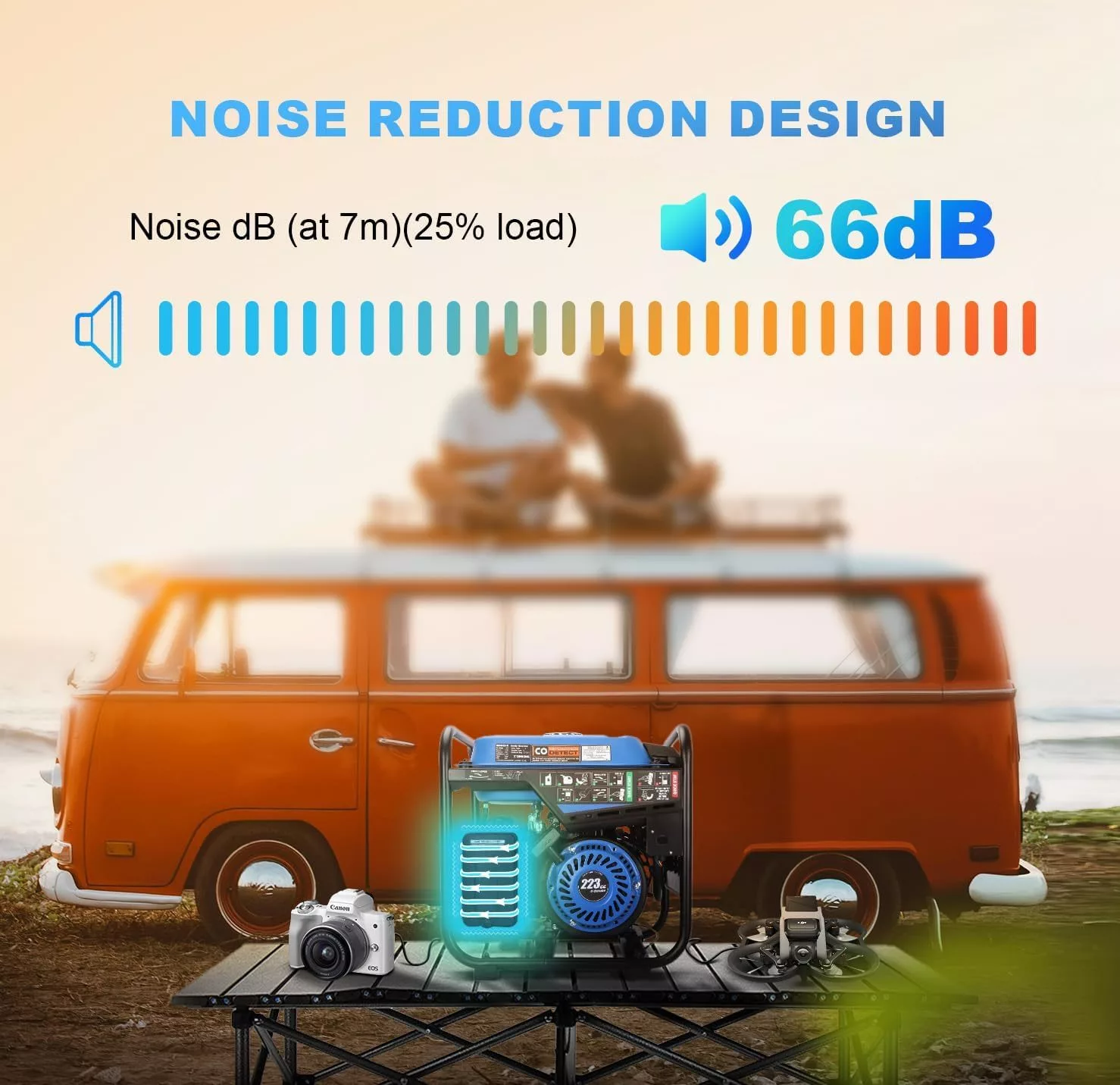 DD DINKING 4000W Inverter Generator - Image 4