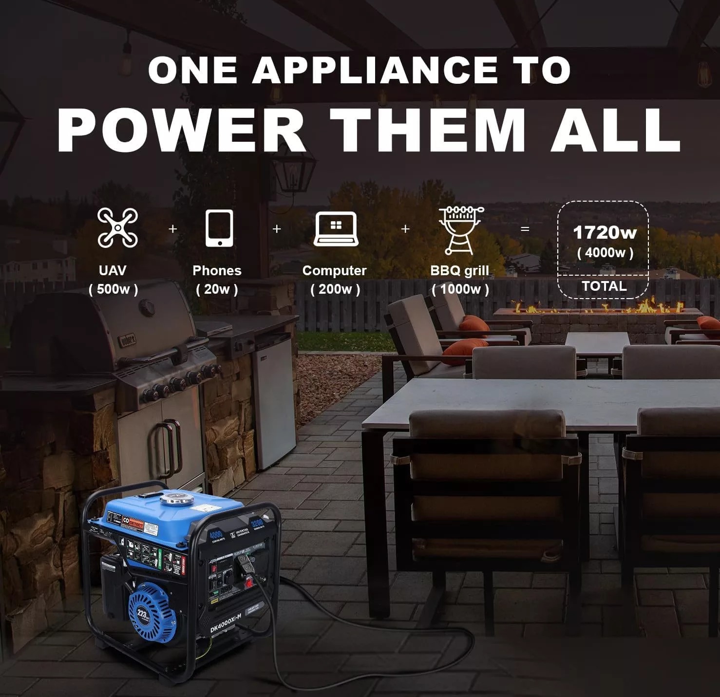 DD DINKING 4000W Inverter Generator - Image 7