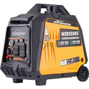 MaXpeedingrods 3500 Watt Dual Fuel Inverter Generator, Remote/Electric Start