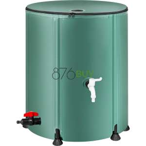 53 Gallon Portable Rainwater Collect System Water Tank to Collect Rainwater