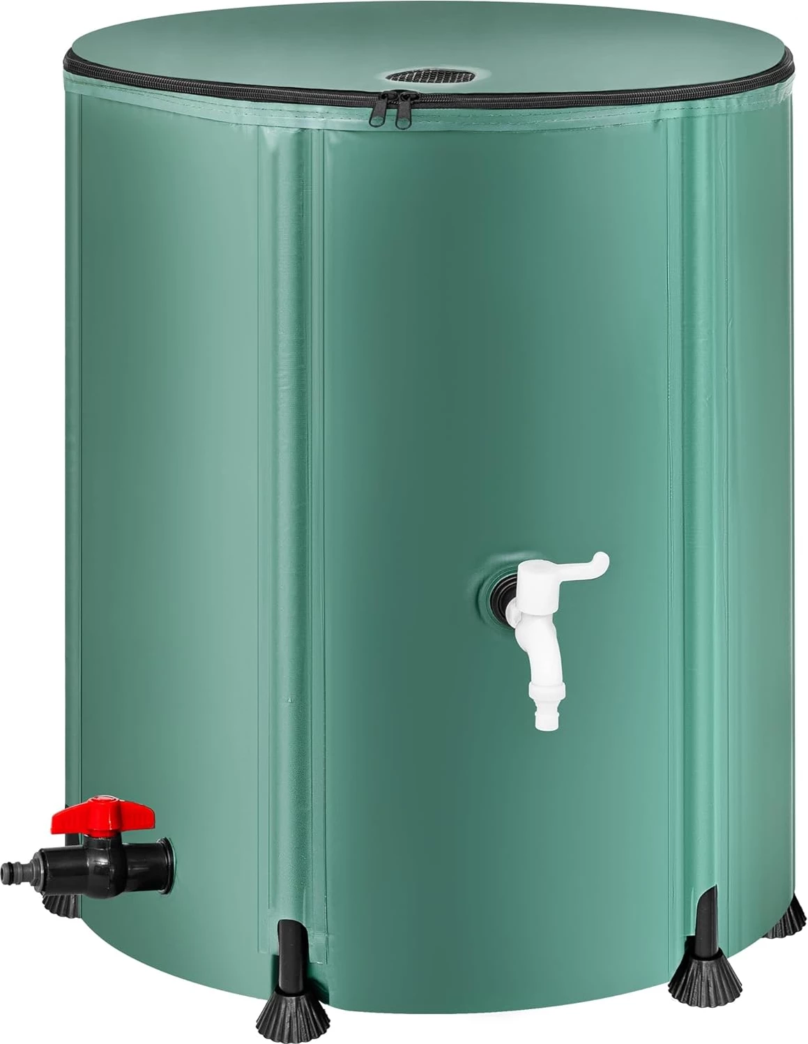 53 Gallon Portable Rainwater Collect System Water Tank to Collect Rainwater