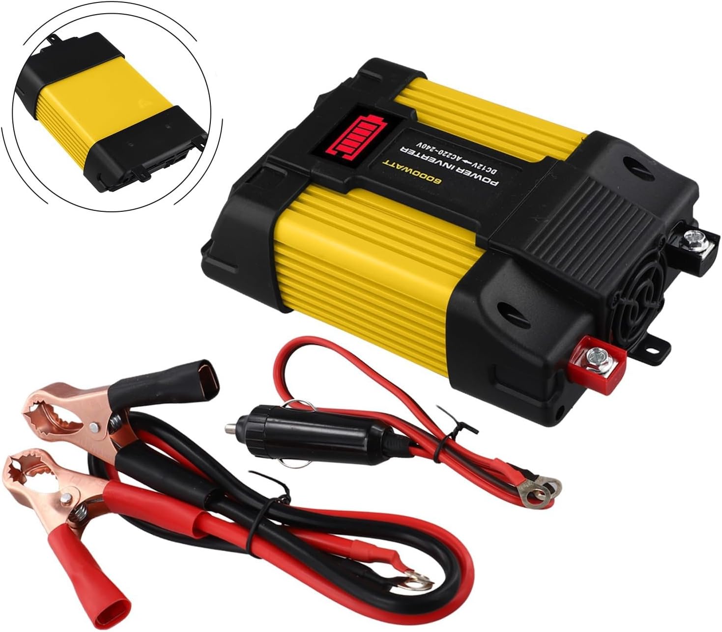Cloudpower 6000W Car Power Inverter Dual - Image 7