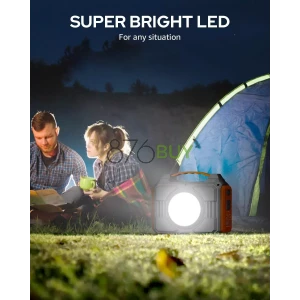 Apowking 300W Rated Portable Solar Generator Power Station with Solar Panels 40W Included