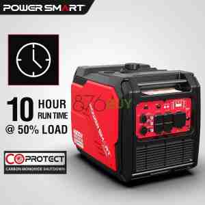 PowerSmart 4800-Watt Portable Inverter Generator with Wheels Handle Kit