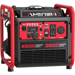 AMERISUN 4500W Gas-Powered Inverter Generator