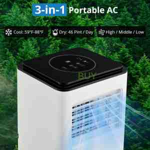 KOKEBREN 10,000 BTU Portable Air Conditioner