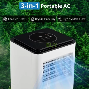 KOKEBREN 10,000 BTU Portable Air Conditioner