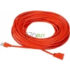 Amazon Basics 100 foot 3-Prong Vinyl Indoor/Outdoor Extension Cord - 10 Amps, 1250 Watts, 125 VAC - Orange