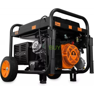 WEN 11,000-Watt 120V/240V Dual Fuel Portable Generator with Wheel Kit and Electric Start (DF1100T)