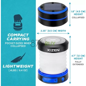 Kizen Outdoor Solar Lantern