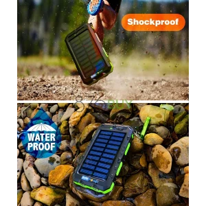 BytePower 20000mAh Solar Charger Power Bank