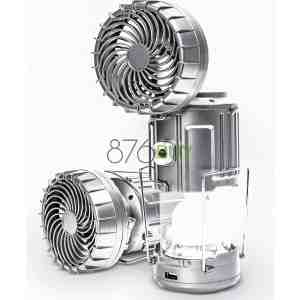 SZJIEIFR Solar Camping Lanterns with Fan
