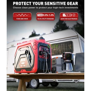 ERAYAK 4500W Super Quiet Portable Inverter Generator