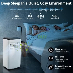 KOKEBREN 10,000 BTU Portable Air Conditioner