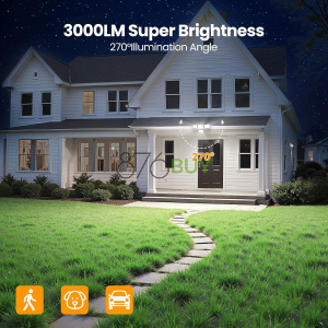 Onforu Solar Lights Outdoor 2 Pack