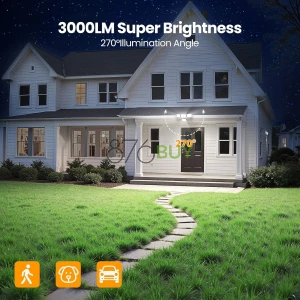 Onforu Solar Lights Outdoor 2 Pack