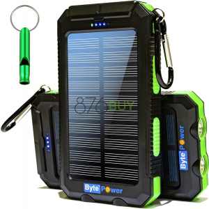 BytePower 20000mAh Solar Charger Power Bank