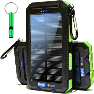 BytePower 20000mAh Solar Charger Power Bank